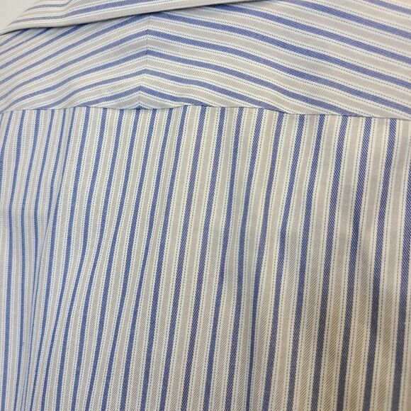 Brooks Brothers Mens Striped Regent Fit Supima Cotton Button Up Shirt 16.5-33 - Picture 9 of 13